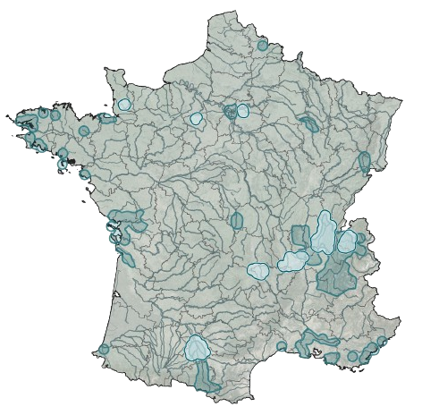 Carte France référence Gurvan PEDEN Aberlaz