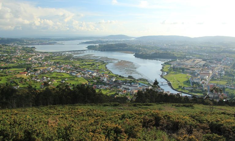 Paysage estuaire /fleuve / littoral