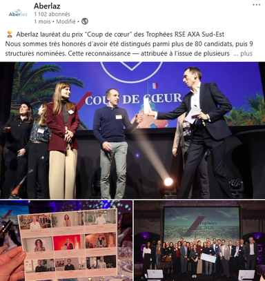 Remise des prix Trophées Axa